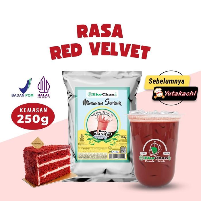 Gambar Bubuk Minuman Bubble Premium 250 Gram / Powder Drink / All Variant - Red Velvet dari Pusat Bumbu_NEW undefined Tokopedia