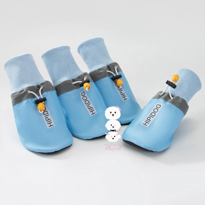 Gambar Pet shoes dog shoes for medium and large dog Sepatu anjing Premium - Biru, 2XL dari Myfurryfriends.id undefined Tokopedia