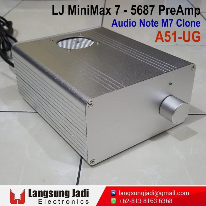 Gambar LJ MiniMax 7 - 5687 6X4 Tube Preamplifier - Audio Note M7 Clone Preamp - A51 STD dari Langsung Jadi Electronics undefined Tokopedia
