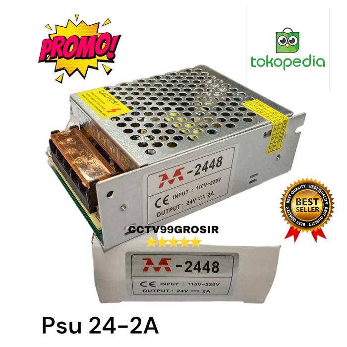Jual Power Supply DC 24V 2A 3A 5A 10A 20A 30A 40 - PSU 24V - 2A ...