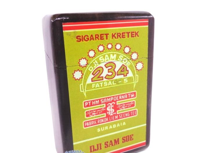 Gambar Kotak Rokok Kayu Dji Sam Soe / Cigaret Storage 234 | Wadah Rokok - Hijau dari Toko Buukuu undefined Tokopedia