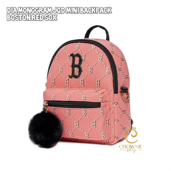 Gambar MLB monogram mini backpack - coral dari crownie_shop undefined Tokopedia