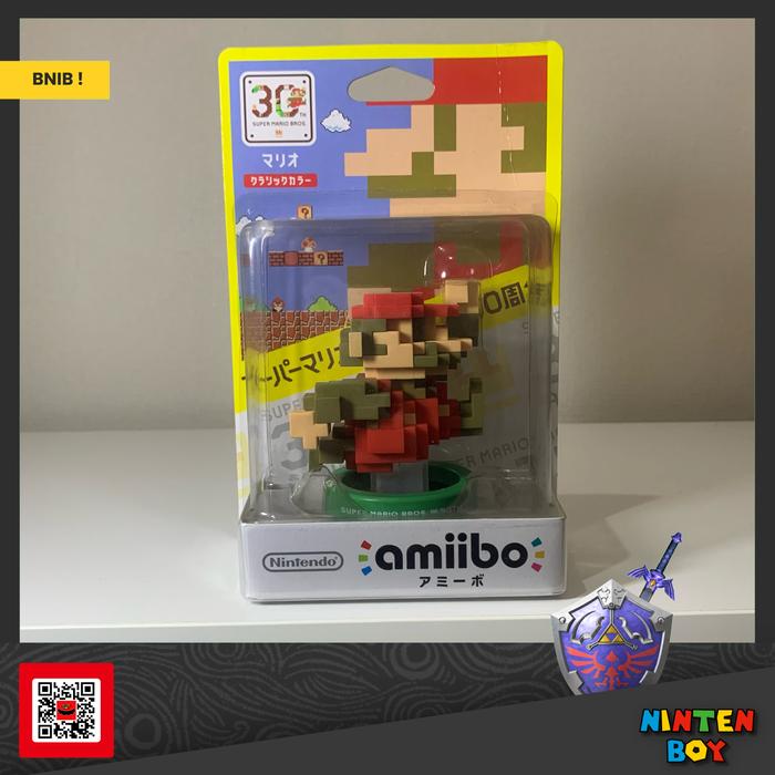Gambar Amiibo Super Mario 8-Bit Mario Classic Color 30th Anniversary - BNIB dari Nintenboy Store undefined Tokopedia