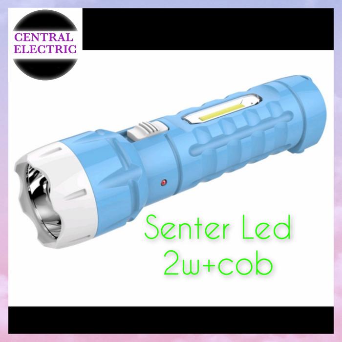 Gambar senter led 2w+cob dari Central Electric Toko undefined Tokopedia