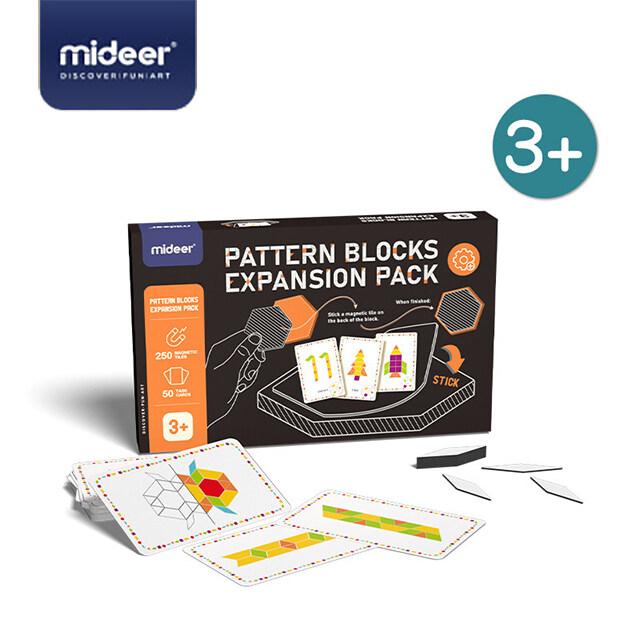 Gambar Mideer Colorful Tangram Wooden Mainan Edukasi Anak MD1135 - PATTERN BLOCKS dari Mideer Center undefined Tokopedia