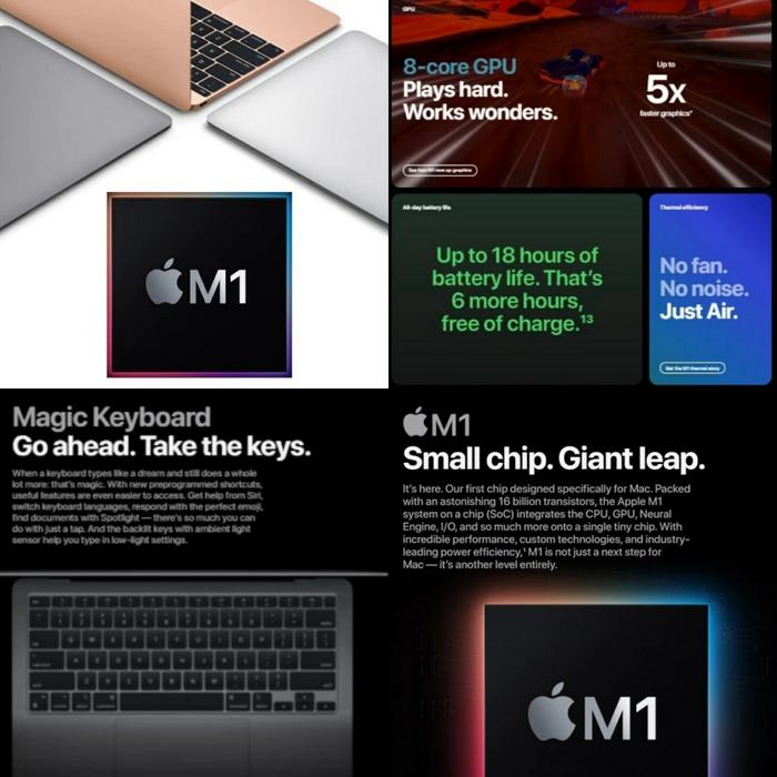 Gambar Apple MacBook Air M1 8 256 new ready samarinda termurah dari computershopsamarinda undefined Tokopedia
