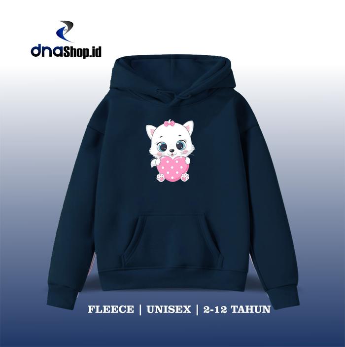 Gambar Hoodie Anak Sweater Anak Perempuan Cat Love Umur 2 - 12 Tahun - Biru, S dari dNaShop.id undefined Tokopedia