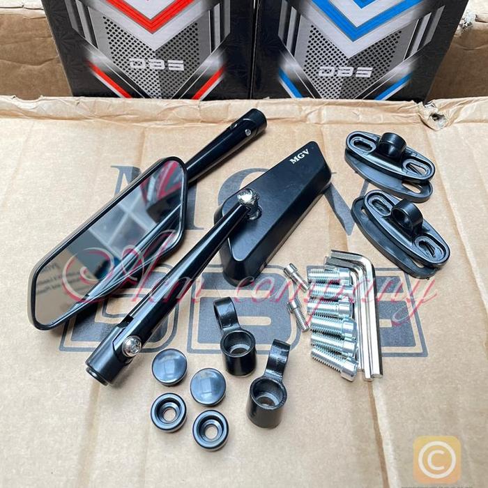 Gambar MGV RACING SPION PRO CIRCUIT MIRROR BLUE DAN CLEAR UNIVERSAL MOTOR - Kaca Bening dari Acm company undefined Tokopedia