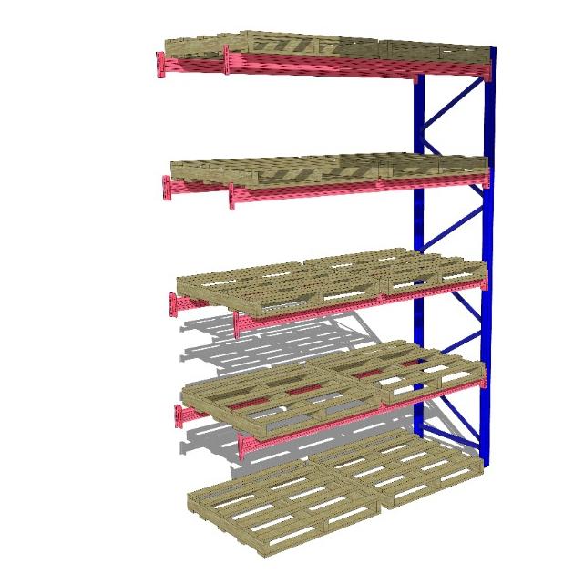Jual Rak Gudang Heavy Duty Kapasitas 1 Ton/Level, SPR System Racking ...