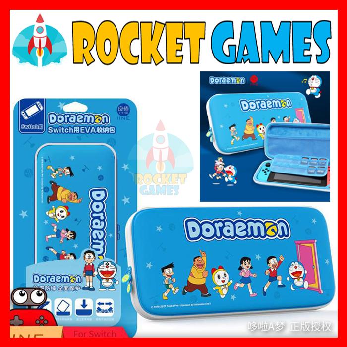Gambar Tas Switch Pouch Nintendo Switch OLED V1 V2 Storage Case Carrying Bag - DORAEMON L516 dari Rocket Games undefined Tokopedia