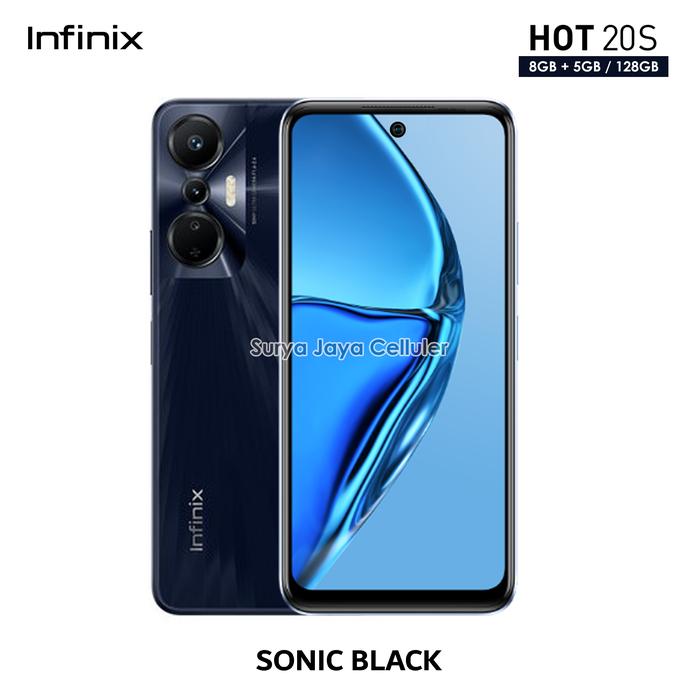 Gambar Infinix HOT 20S 8/128GB (Garansi Resmi Infinix) - 8/128GB - BLACK dari Surya Jaya Celluler undefined Tokopedia