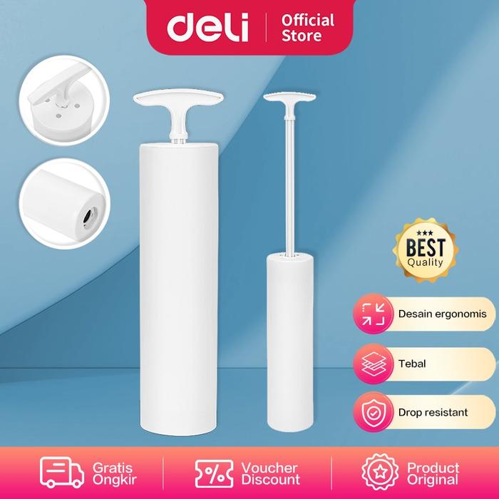 Gambar Deli Vusign Vacuum Compression Bag Kantong Plastik Vakum AntiAir VS58X - Pompa dari Deli Stationery Indonesia undefined Tokopedia