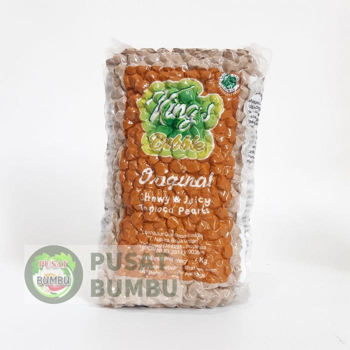 Gambar Boba/Tapioca Pearl Bubble 1 kg / Topping Minuman Boba - Original dari Pusat Bumbu_NEW undefined Tokopedia