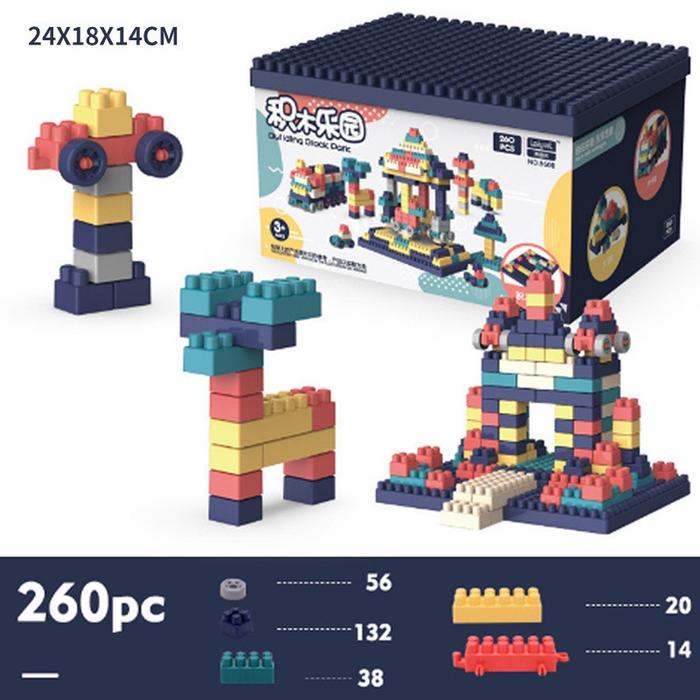 Gambar Mainan Edukasi Anak Duplo Blocks / Bricks LEG0 - 260pcs dari Olive Tree Indonesia undefined Tokopedia