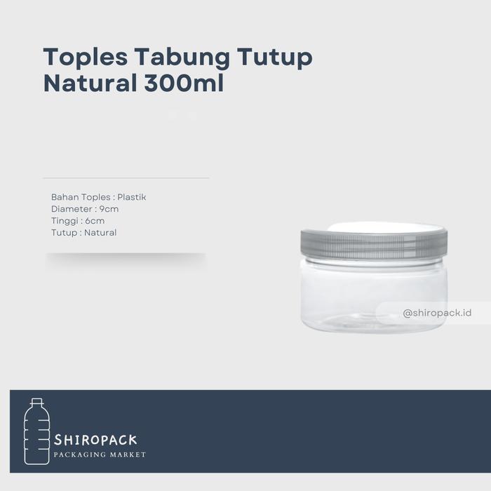 Gambar Toples Tabung Bening Uk 1300ml / 750ml / 500ml - 300ml dari Shiro Pack undefined Tokopedia