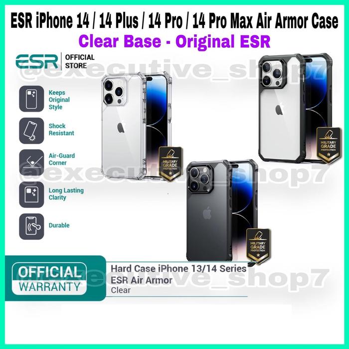 Gambar ESR iPhone 14 / 14 Plus / 14 Pro / 14 Pro Max Air Armor Case dari Executive Shop7 undefined Tokopedia