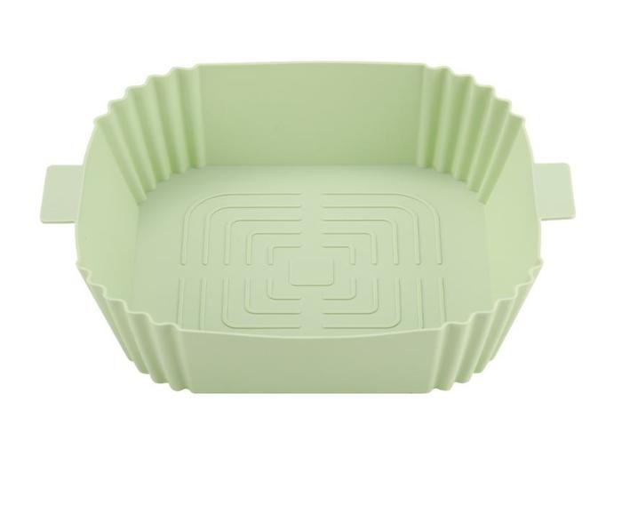 Gambar Air Fryer Silicone Pot Kotak Squere Oven Food Grade Tahan Panas - Hijau dari Sakhi Olshop26 undefined Tokopedia