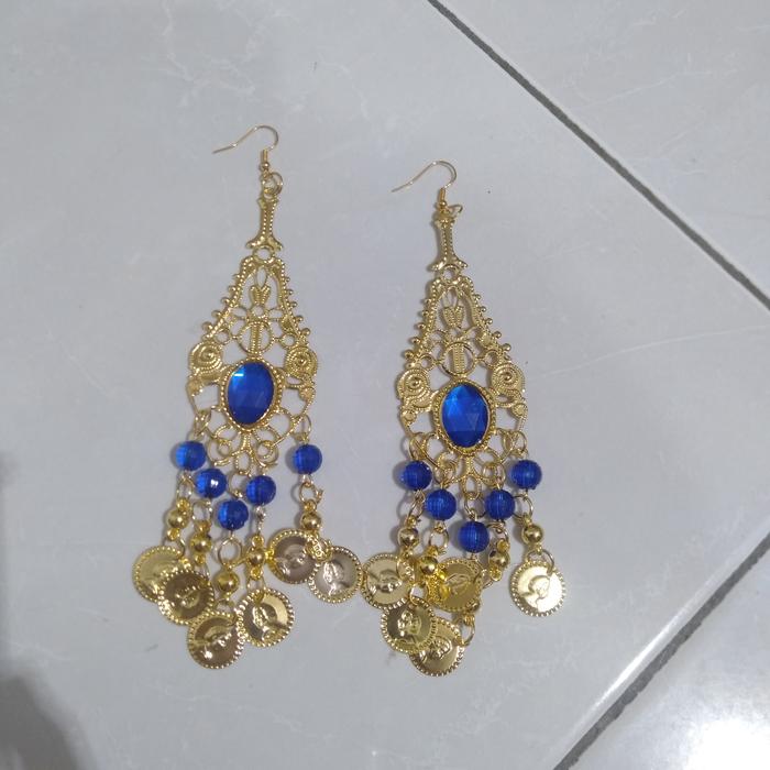 Gambar Anting India Belly Dance - Biru dari Kosmetik-Murah undefined Tokopedia