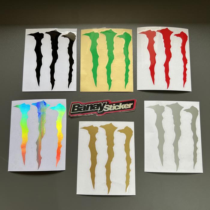 Gambar STICKER Stiker LOGO M STICKER MOTOR STICKER HELM CUTTING - M, Hitam dari Banay Indonesia undefined Tokopedia