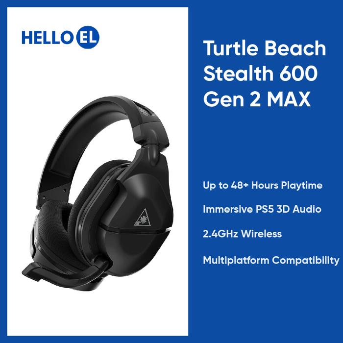 Gambar Turtle Beach Stealth 600 Gen 2 MAX Multi Platform Gaming Headset - Hitam dari Hello El Official undefined Tokopedia
