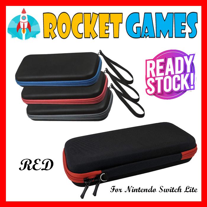 Gambar Pouch Nintendo Switch Lite Storage Case Carrying Tas Switch Lite - KJH NS041 MERAH dari Rocket Games undefined Tokopedia