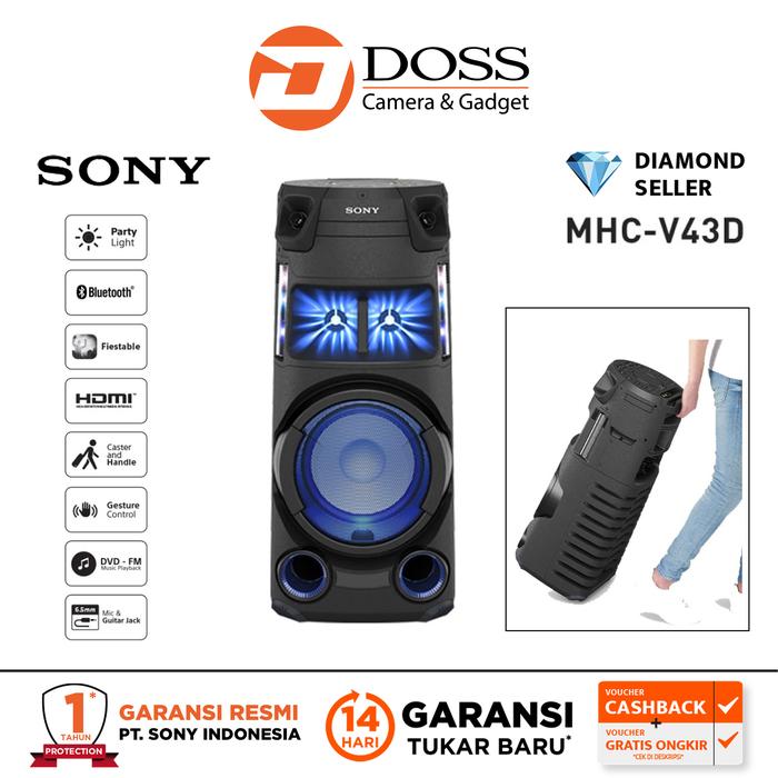 Mhc V43d Sony Speaker Price List Sony MHC-V43D High Power Party