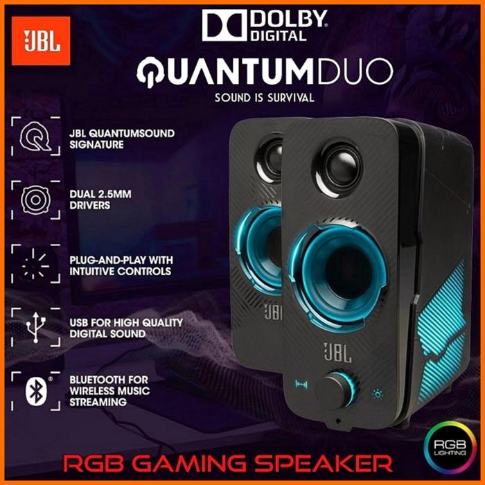 Speaker Gaming Pc Jbl Quantum Duo Bluetooth Rgb Original Speaker Gaming Pc Jbl Quantum Duo Bluetooth Rgb Original