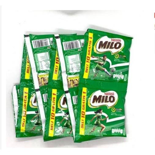 Gambar SUSU BUBUK MILO ACTIV GO 22GRAM [SANTUNKU] - 1RENCENG (10'S) dari santunku undefined Tokopedia
