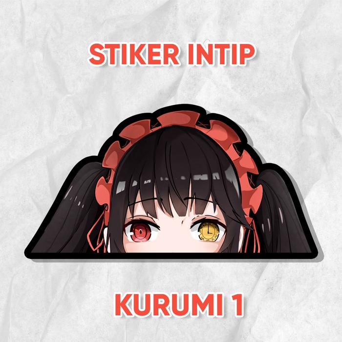Gambar Stiker Intip Kurumi Tokisaki Anime Date A Live / Sticker Waterproof - 1, BIG dari ANIMEY hobbies undefined Tokopedia