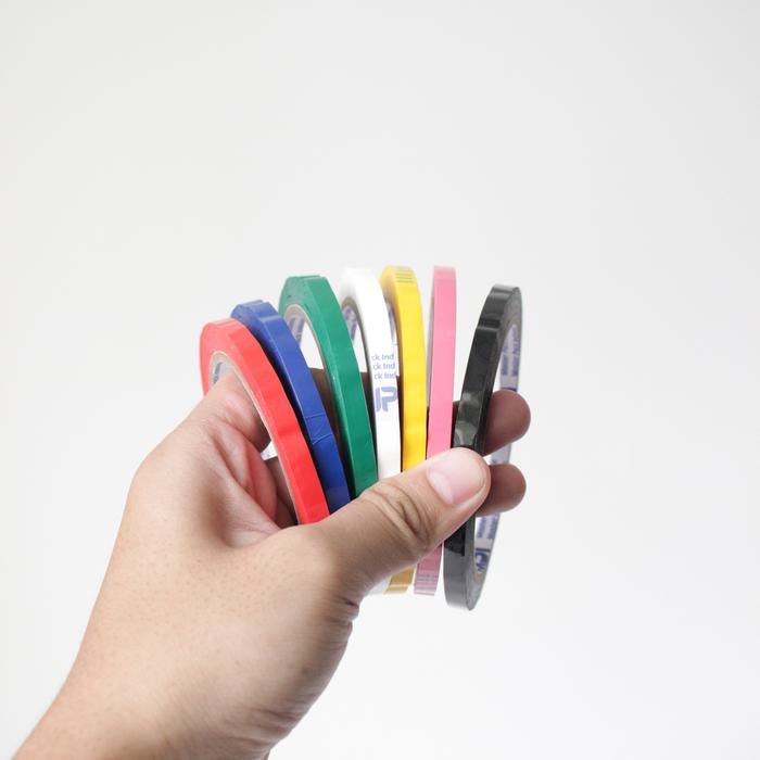 Gambar Isolasi Warna-Warni 6mm - Lakban Opp Tape Warna 6mm MPI - Kuning dari Master Pack Indonesia Official undefined Tokopedia