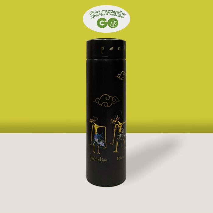 Gambar Botol Minum Termos Tumbler Nusantara - Gunungan Hitam dari souvenirgo undefined Tokopedia