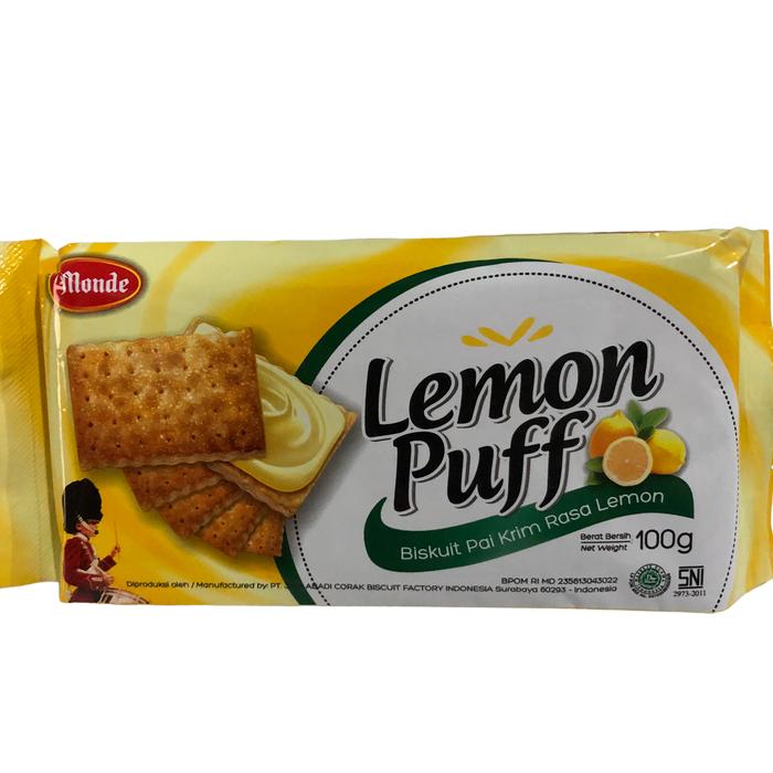 Gambar Monde Lemon Puff 100gr dari Anugrah Jaya Solo undefined Tokopedia