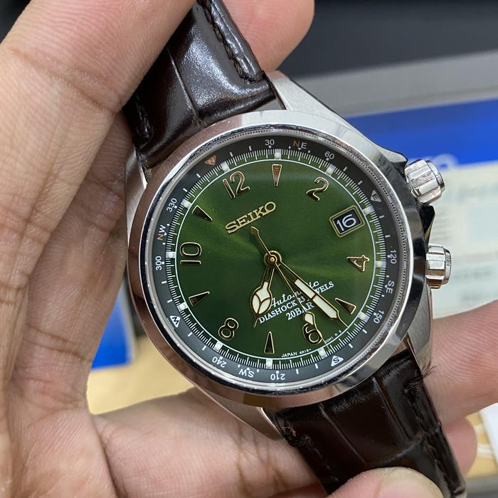 Seiko Sarb 017 Green Alpinist Seiko Seiko Alpinist SARB017