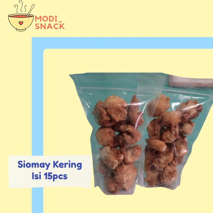 Jual Siomay Kering Isi 15pcs || MODI Snack - Kab. Garut - MODI_snack ...