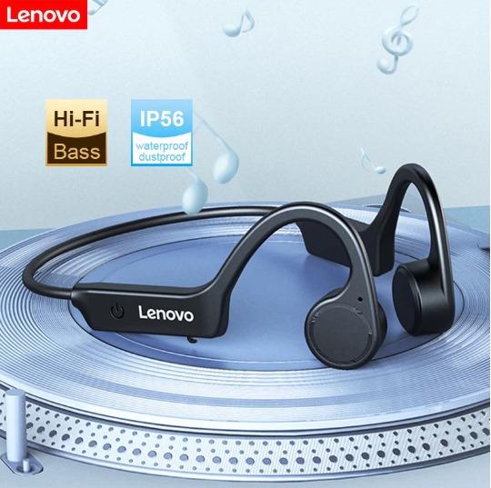 Gambar Lenovo Bone Conduction Headphone Wireless Bluetooth Running Swimming - X4 dari Eldenio undefined Tokopedia