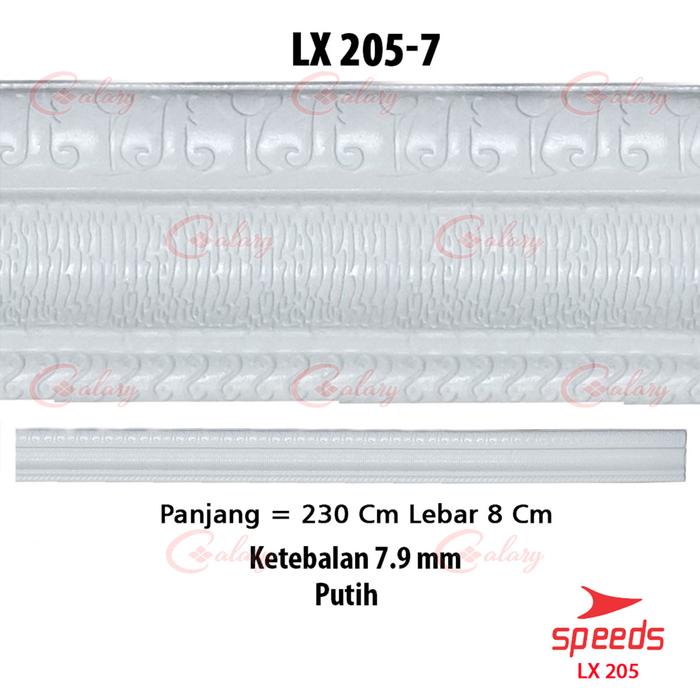 Gambar Wallpaper Dinding Walpaper Dinding Lis Foam Wall Sticker Foam PE 205-7 - Lis Putih dari Calary Toys undefined Tokopedia