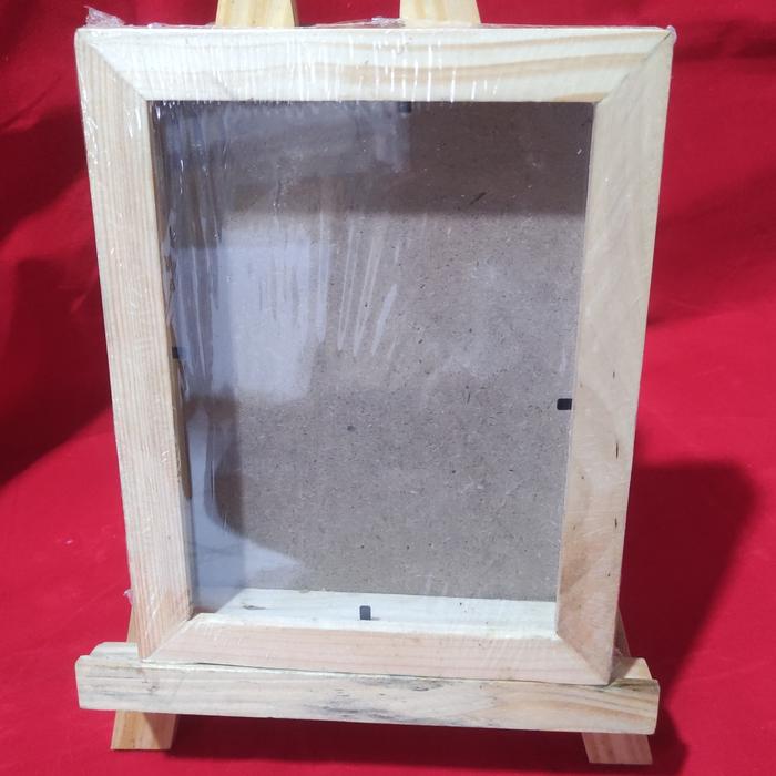Gambar bingkai figura frame foto mahar 3D scrapbook 6r 15x20 cm - kayu dari Nizam galeri Bingkai undefined Tokopedia