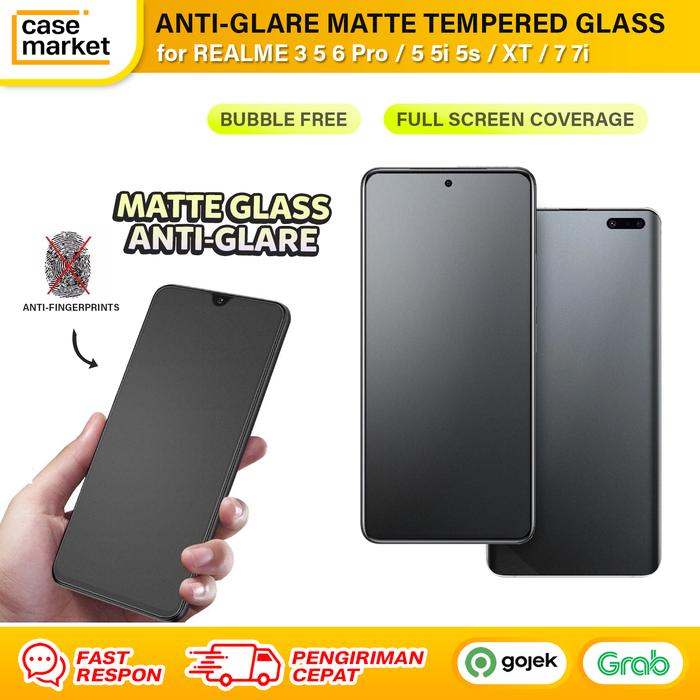 Matte Screen Guard Realme Pro Matte Glass Tempered Glass Untuk