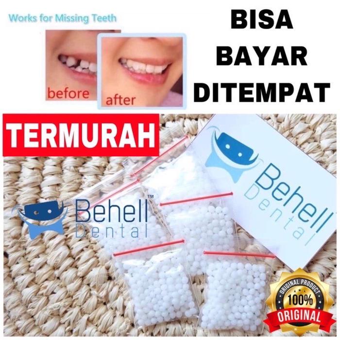 Gambar Temptooth Gigi Palsu Temporary Original Penambal gigi 100 Butir dari Eleven Store Bandung_NEW undefined Tokopedia