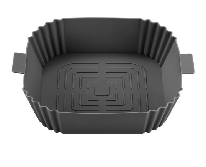Gambar Air Fryer Silicone Pot Kotak Squere Oven Food Grade Tahan Panas - Abu-abu dari Yesir Onlineshop undefined Tokopedia