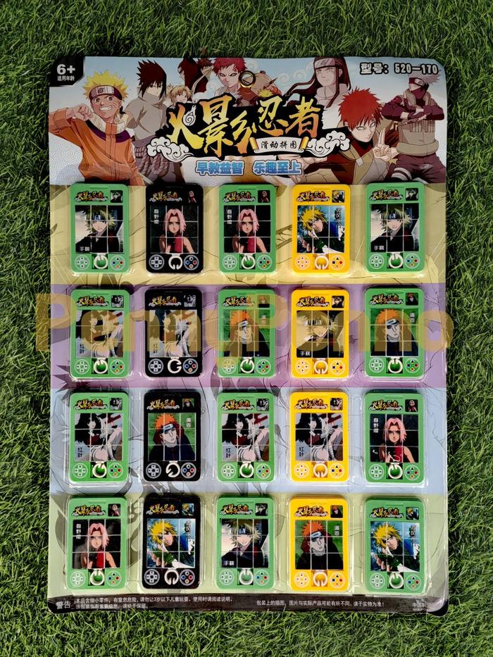 Gambar Mainan Edukasi Anak Puzzle Geser Naruto Bentuk Susun Ukuran Besar - Naruto dari PennyPenno undefined Tokopedia