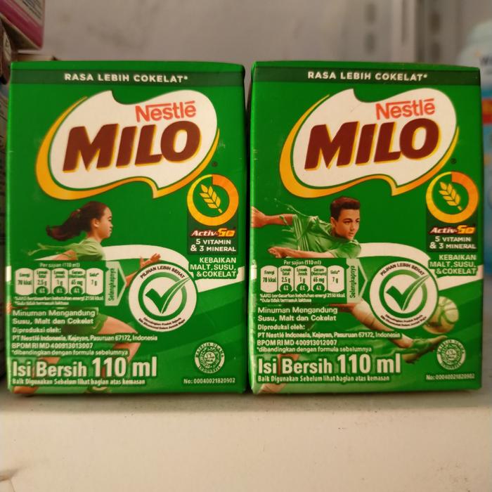 Gambar susu Milo isi bersih 110 ml dari JOANDA Mart undefined Tokopedia