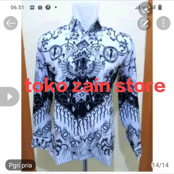 Gambar baju pgri pria/PGRI PNS/PGRI laki-laki/seragam PGRI/baju pgri/PGRI - pgri pria, S dari zain storee undefined Tokopedia