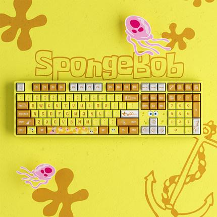 Gambar AKKO 5108S edisi spesial spongebob squarepants keyboard mekanik - spongebob dari LSV Bali Indo undefined Tokopedia