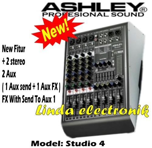 Gambar POWER MIXER ASHLEY STUDIO4 ORIGINAL studio 4 dari Linda electronik215 undefined Tokopedia