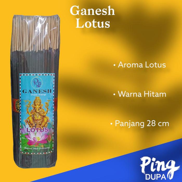 Gambar Dupa Lotus Bali Ganesh Hio Wangi Incences Sticks Abu Dingin dari Ping Dupa Online 77 undefined Tokopedia