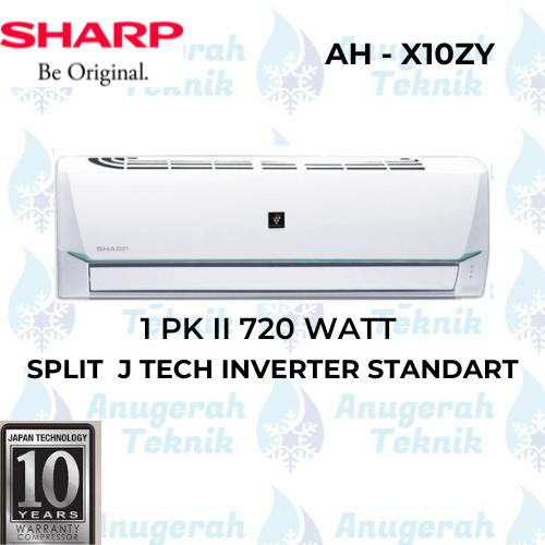 Gambar AC SPLIT SHARP 1 PK J-TECH INVERTER THAILAND - AH X10ZY - UNIT dari Anugerah Teknik AC JAKARTA undefined Tokopedia
