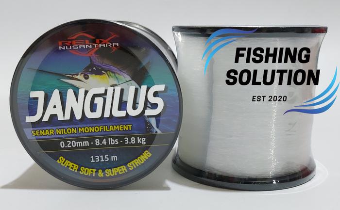Gambar Senar Pancing Nilon Monofilament Jangilus Relix Nusantara Spool - 0.20 mm - 8 lbs dari Fishing Solution ID undefined Tokopedia