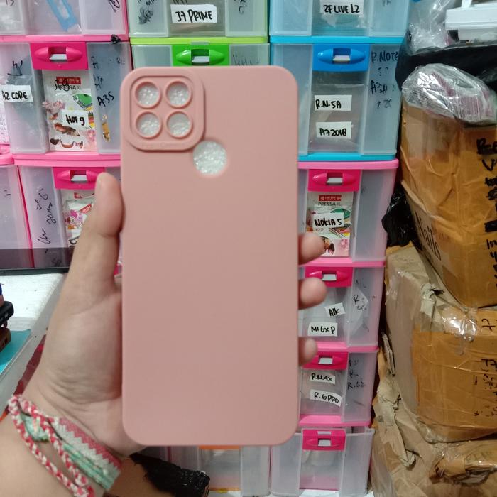 Gambar pro camera macaron case Realme c12 - pink dari Feliciana Acc undefined Tokopedia