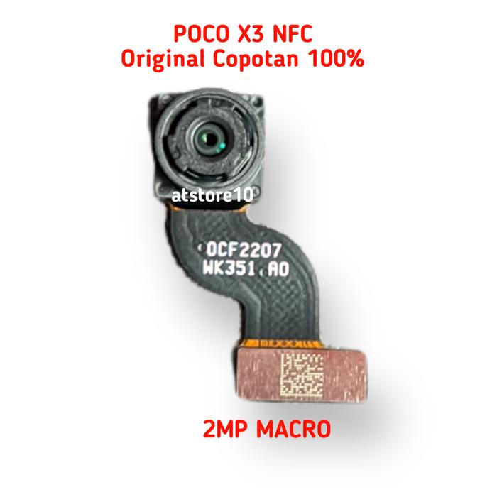 Gambar Kamera Original Copotan Xiaomi Poco X3 NFC Kamera Utama Belakang Big - Macro 2mp dari AT Shop Official undefined Tokopedia